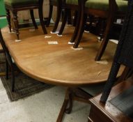 A Svend Madsen extending dining table with two leaves Dimensions (Approx) Height 71 / Width 120cm