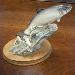 A Border Fine Arts figure "Salmon" (140),