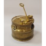 A brass cased pocket sextant by Dolland of London