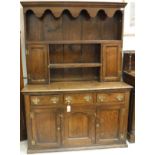 An 18th Century style oak dresser,
