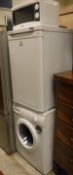 A Bosch Max 6 washing machine, together with an Indesit A Plus Class fridge,