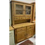 A pine dresser,