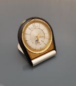 A mid 20th Century Jaeger Lecoultre travel clock,