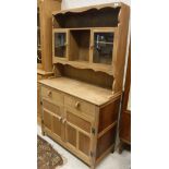 A 20th Century oak dresser,