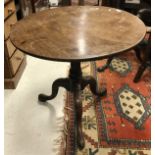 A 19th Century oak occasional table,