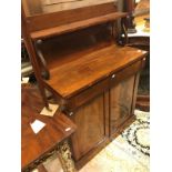 A late Regency mahogany chiffonier,