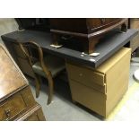 A modern office desk