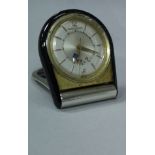 A mid 20th Century Jaeger Lecoultre travel clock,