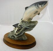 A Border Fine Arts figure "Salmon" (140),