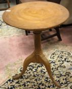 A 19th Century painted occasional table,