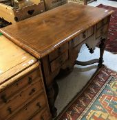 An 18th Century chest on chest base converted to side table