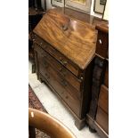 A 19th Century mahogany bureau,