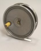 A Hardy "Uniqua" 33/8" diameter Mark 2 duplicated trout fly reel