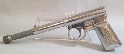 A TJH & SON 'The Gat' chrome plated pistol