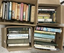 Four boxes of assorted books relating to Birds,