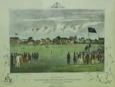 "Cricketing, (Lords Cricket Ground, St. John's Wood, Match of the Gentleman and Players)...