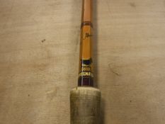 A Sharpe's Scottie "The Aberdeen" four piece split cane salmon rod with original makers bag