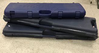 Three Beretta hard plastic motor cases (2 x 12 bore & 1 x 20 bore)