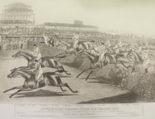 A collection of un-framed racing and steeple-chasing prints CONDITION REPORTS Approx