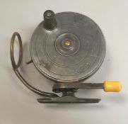 A Malloch's patent side casting reel with lever action - spool diameter 31/4"