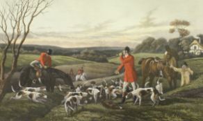 A large collection of un-framed hunting prints CONDITION REPORTS Aprrox 52 prints