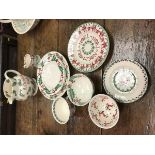 A collection of Emma Bridgewater "Christmas" china including "Holly" decorated jug, plates and bowl,