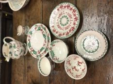 A collection of Emma Bridgewater "Christmas" china including "Holly" decorated jug, plates and bowl,