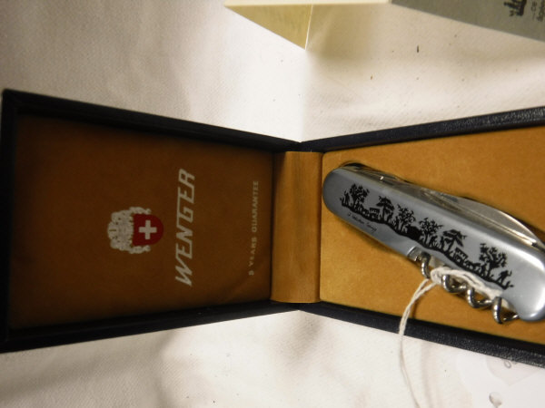 A Wenger penknife, a collection of corkscrews and bottle openers, - Image 4 of 6