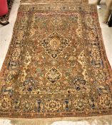 A pair of fine Persian rugs,