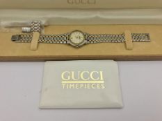 A ladies Gucci wristwatch,