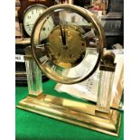 A Gilroy Roberts "The Golden Eagle commemorative clock" circa 1988
