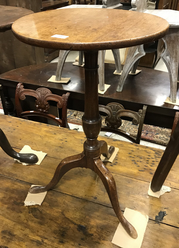 An early 19th Century mahogany occasional table,