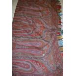 A vintage Paisley shawl