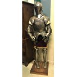 A modern German suit of armour in the late 15th Century manner (provenance: Medieval Arms)