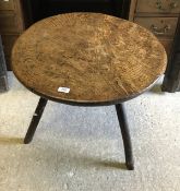 A 19th Century Provincial oak table,