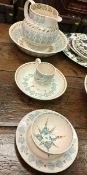 A collection of Emma Bridgewater "Shells" pattern china, including large jug and bowl, smaller bowl,