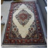 A Persian rug,