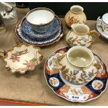 A Royal Worcester sugar pot and milk jug (model No.