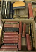 Two boxes of antiquarian books,