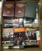 "Racehorses" 1965-1984 and 1993, "Chasers and Hurdlers" 1987-1993 and 1997-1998,