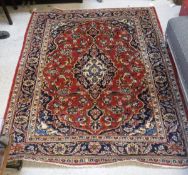 A Persian rug,