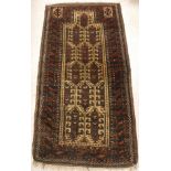 A Turkish prayer rug,