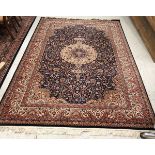 A modern machine woven Persian rug,