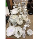 A collection of various mainly Continental blanc de chine china