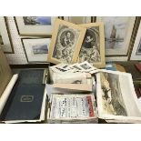 A large collection of various 18th,19th and 20th Century prints,