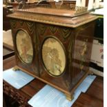 A 19th Century mahogany table top cabinet,