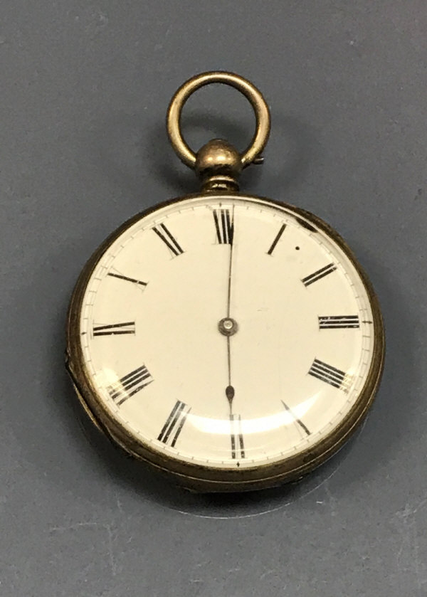 A 19th Century Swiss silver cased open face pocket watch, the movement by Badollet of Geneva,