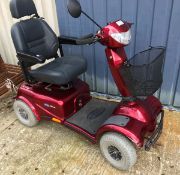 An Invacare Meteor mobility scooter