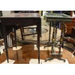 A collection of furniture comprising nine assorted dining chairs,