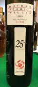 WITHDRAWN:One empty bottle Botham Merrill Willis 2005 Maclaren Vale Chiraz 25th Anniversary limited